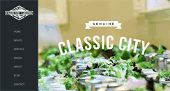 Desktop Screenshot of classiccitycatering.com